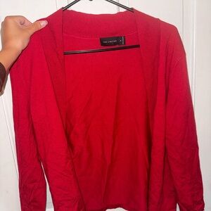 The Limited Red Cardigan